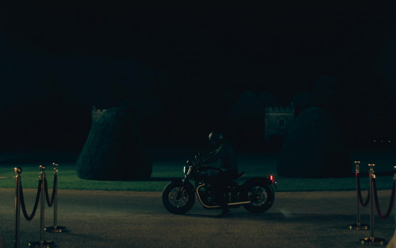 Triumph Motorcycle in The Peripheral S01E01 Pilot (2022)