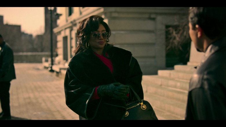 Versace Women's Handbag of Patina Miller as Raquel Thomas in Power Book III Raising Kanan S02E09 Anti-Trust (2022)