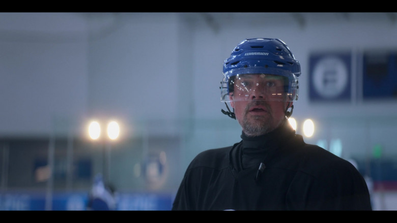 Warrior Ice Hockey Helmet of Josh Duhamel as Colin Cole in The Mighty Ducks Game Changers S02E03 Coach Classic (1)