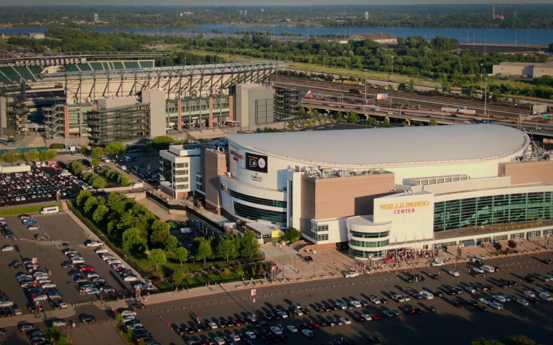 Wells Fargo Center Arena in Philadelphia, Pennsylvania in Step Up High Water S03E01 Kryptonite (2022)