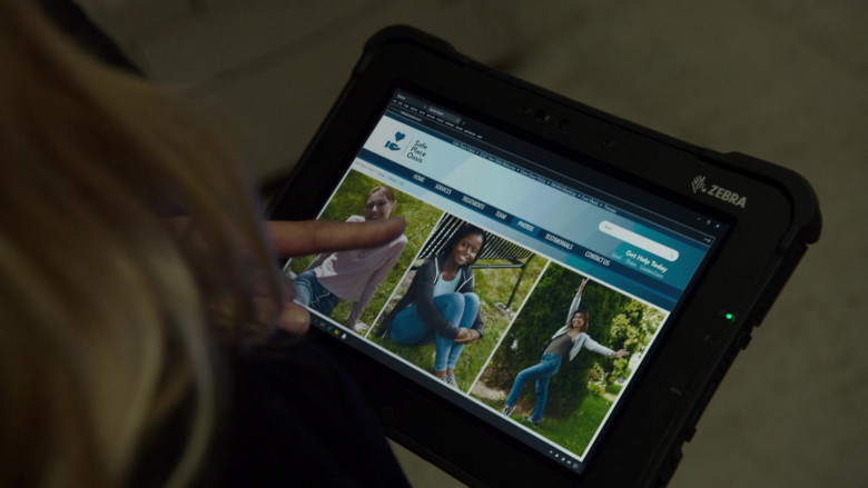 Zebra Rugged Tablet in Chicago P.D. S10E05 Pink Cloud