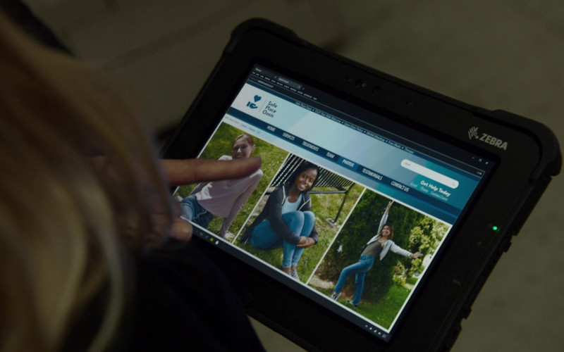 Zebra Rugged Tablet in Chicago P.D. S10E05 Pink Cloud