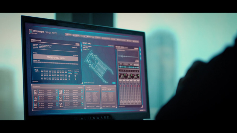 Alienware Laptop in Titans S04E01 Lex Luthor (1)