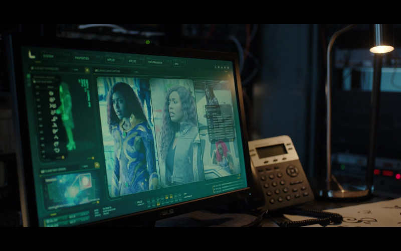 Asus Monitor in Titans S04E02 Mother Mayhem (2022)
