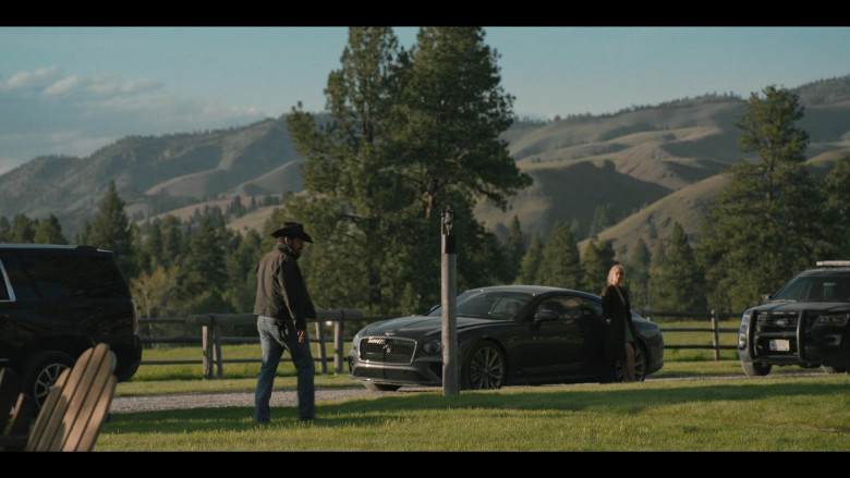 Bentley Continental GT Car Driven by Kelly Reilly as Bethany ‘Beth' Dutton in Yellowstone S05E02 The Sting of Wisdom (5)
