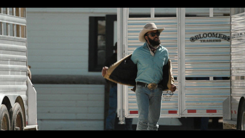 Bloomer Trailers custom state-of-the-art horse trailers in Yellowstone S05E04 Horses in Heaven (2)