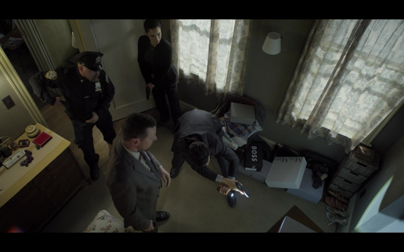 Boss and Max Mara Boxes in The Calling S01E08 "Blameless and Upright" (2022)