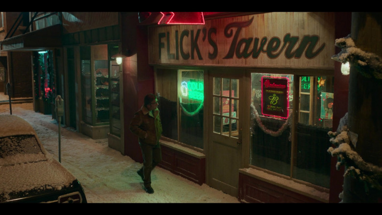 Budweiser Beer Sign in A Christmas Story Christmas (2022)