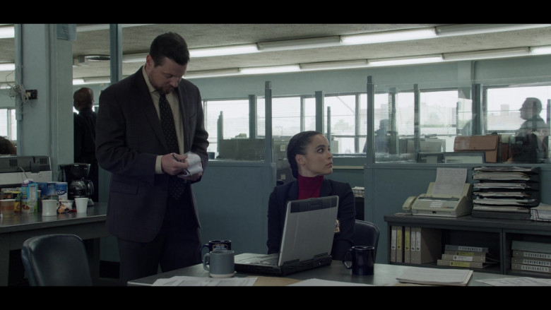Chock full o'Nuts Coffee, N'Joy Zero Calorie Sweetener and Mr. Coffee Maker in The Calling S01E02 The Knowing (2022)