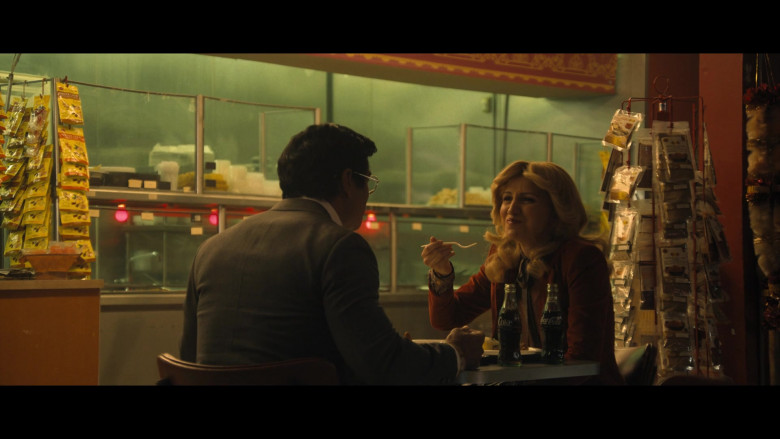 Coca-Cola Soda Enjoyed by Annaleigh Ashford as Irene in Welcome to Chippendales S01E02 Four Geniuses (1)