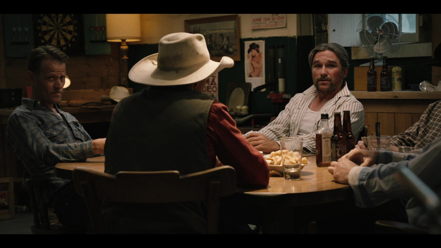 Coors Banquet Beer Bottles In Yellowstone S05E01 "One Hundred Years Is