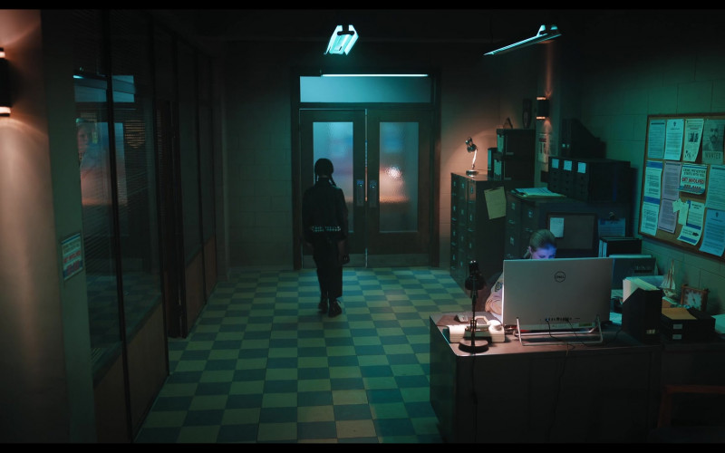 Dell All-In-One Computers in Wednesday S01E08 "A Murder of Woes" (2022)