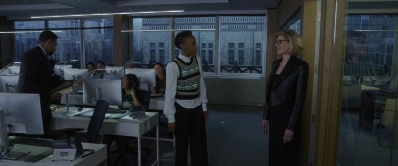 Dell PC Monitors and Cisco Phones in The Good Fight S06E10 The End of Everything (1)
