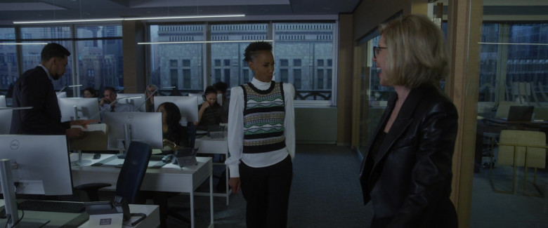 Dell PC Monitors and Cisco Phones in The Good Fight S06E10 The End of Everything (2)