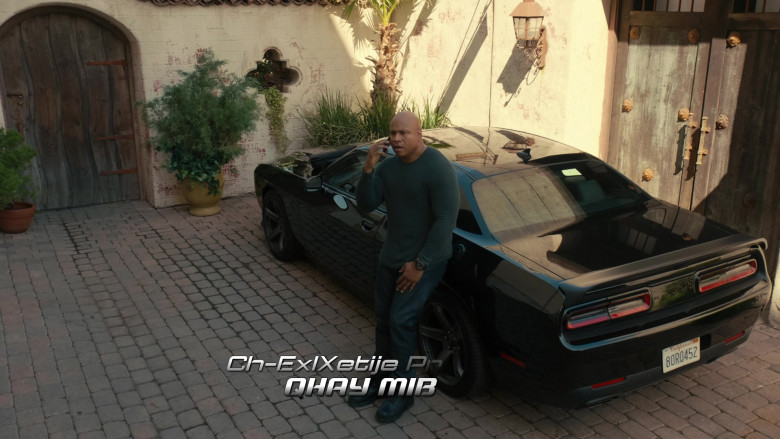 Dodge Challenger Black Car in NCIS Los Angeles S14E06 Glory of the Sea (1)