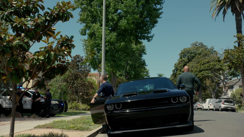Dodge Challenger Black Car in NCIS Los Angeles S14E06 Glory of the Sea (2)