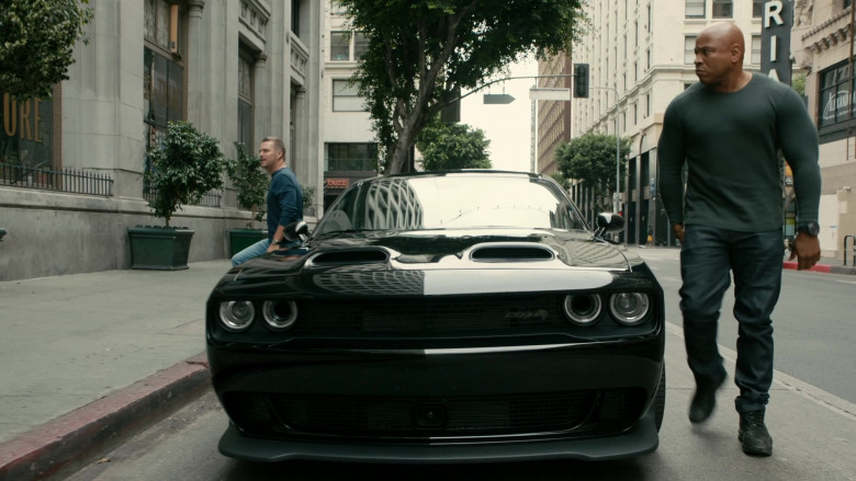Dodge Challenger Black Car in NCIS Los Angeles S14E06 Glory of the Sea (3)
