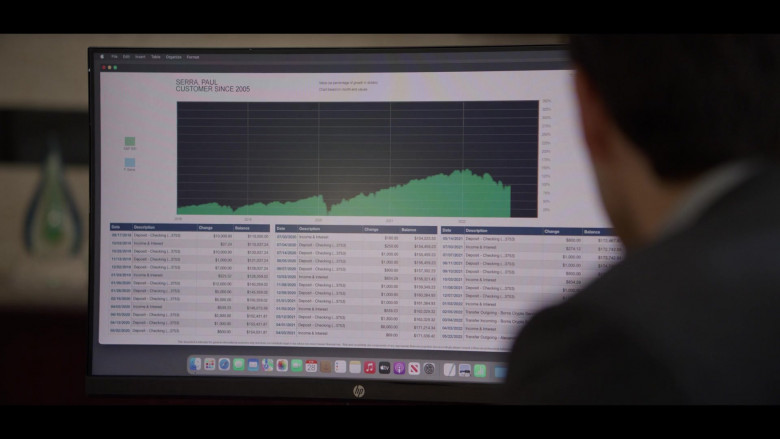 HP Monitor in The Calling S01E08 Blameless and Upright (2022)