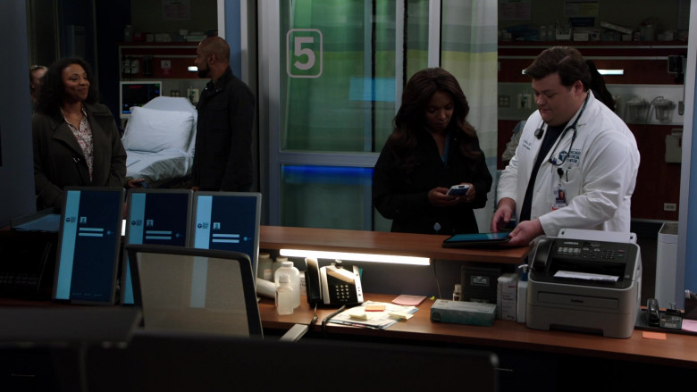 Kleenex Tissues and Brother Printer in Chicago Med S08E07 The Clothes Make the Man… Or Do They (2022)