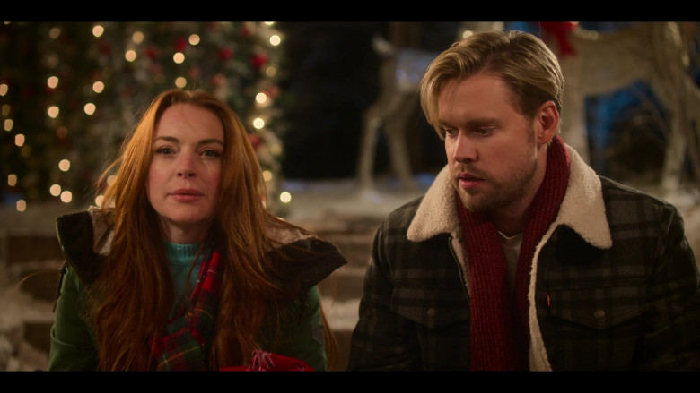 Levi's Men's Jacket of Chord Overstreet as Jake Russell in Falling for Christmas (2)