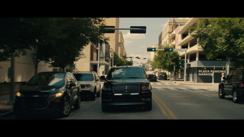 Lincoln Navigator Black Car Driven by Sylvester Stallone as Dwight ‘The General' Manfredi in Tulsa King S01E03 Capri ( (3)