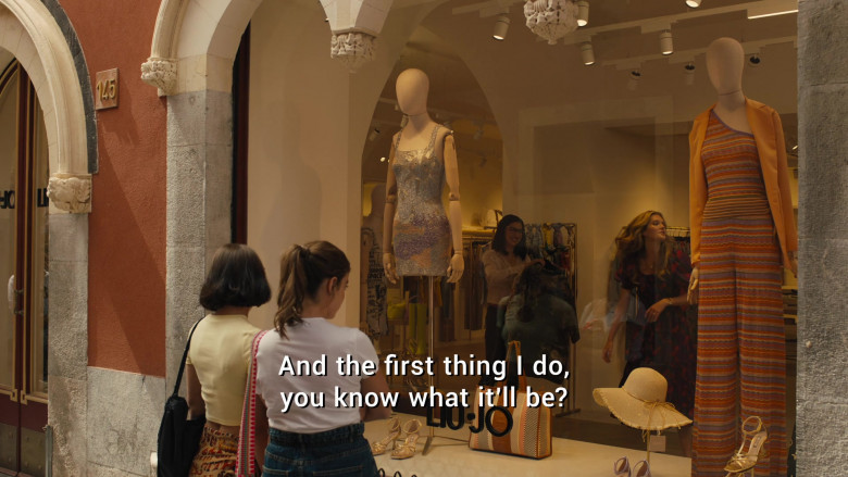 Liu Jo Clothing Store in The White Lotus S02E02 Italian Dream (4)