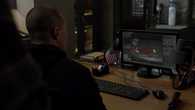 Logitech Keyboard in Chicago P.D. S10E08 Under the Skin (2022)