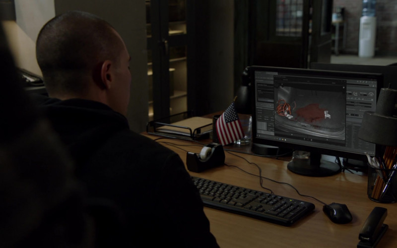 Logitech Keyboard in Chicago P.D. S10E08 Under the Skin (2022)