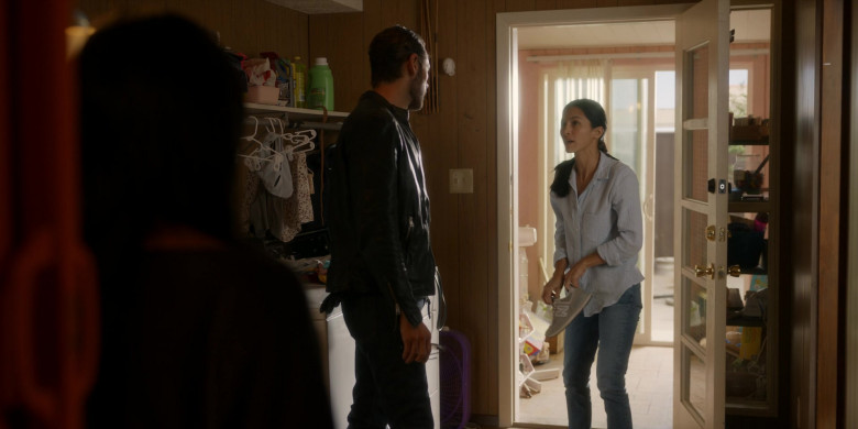 New Balance Sneakers of Elodie Yung as Thony in The Cleaning Lady S02E09 The Ask (2022)