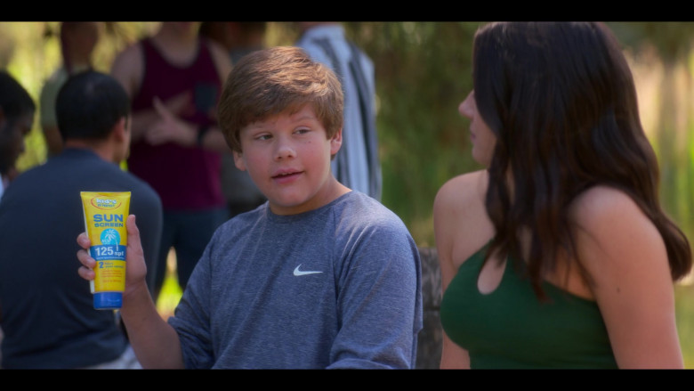 Nike T-Shirt Worn by Maxwell Simkins as Nick Ganz in The Mighty Ducks Game Changers S02E09 Summer Breezers (2022)