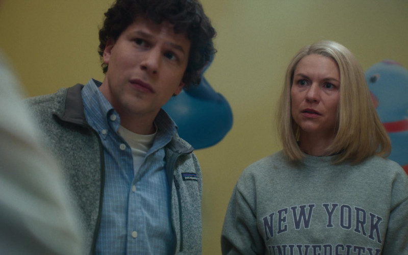 Patagonia Better Sweater Jacket Worn by Jesse Eisenberg as Toby in Fleishman Is in Trouble S01E03 Free Pass (1)