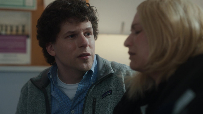 Patagonia Better Sweater Jacket Worn by Jesse Eisenberg as Toby in Fleishman Is in Trouble S01E03 Free Pass (2)