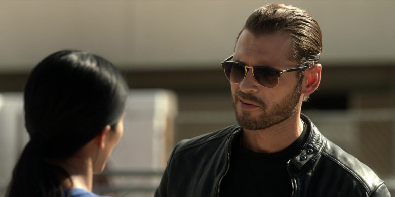 Persol Men's Sunglasses in The Cleaning Lady S02E08 Spousal Privilege (3)