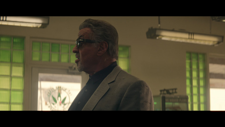 Persol Men's Sunglasses of Sylvester Stallone as Dwight ‘The General' Manfredi in Tulsa King S01E01 Go West, Old Man (4)