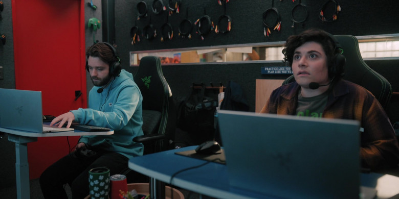 Razer Gaming Laptop Computers in Mythic Quest S03E04 The Two Joes (2022)