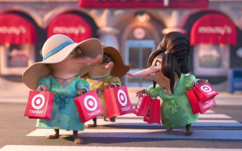 Target Store Bags (Targoat) in Zootopia+ S01E02 The Real Rodents of Little Rodentia (2022)