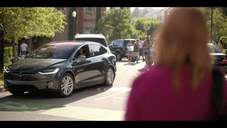 Tesla Car in The L Word Generation Q S03E01 Last Year (2022)
