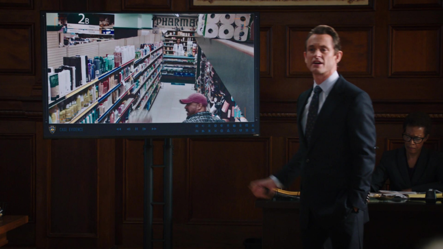 Vizio TV In Law & Order S22E06 "Vicious Cycle" (2022)