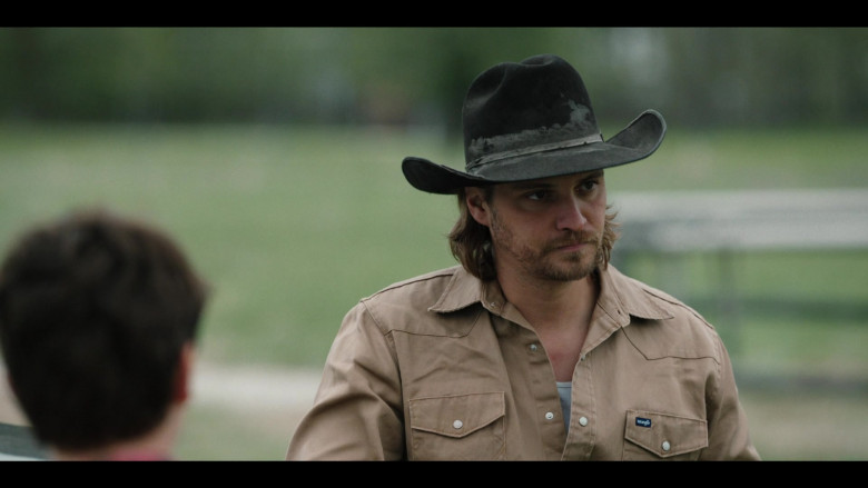 Wrangler Shirt Worn by Luke Grimes as Kayce Dutton in Yellowstone S05E02 The Sting of Wisdom (1)