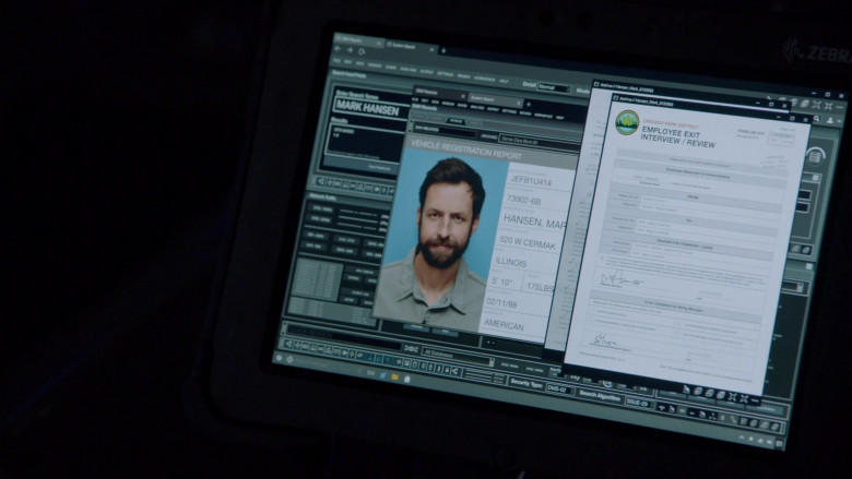 Zebra Rugged Tablet in Chicago P.D. S10E08 Under the Skin (2022)