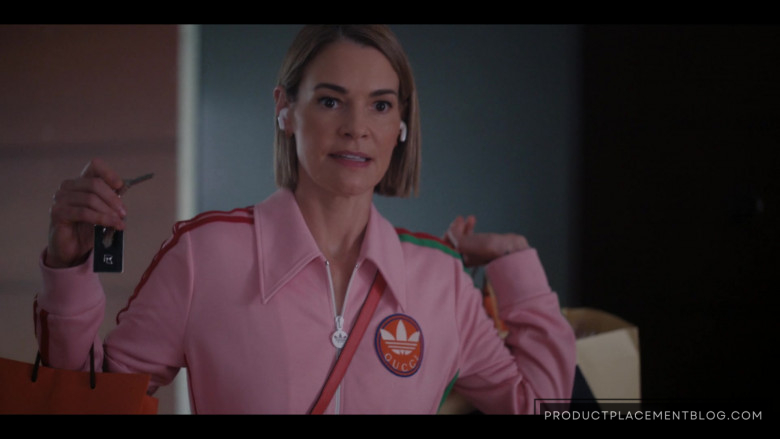 Adidas x Gucci Pink Jumpsuit Worn by Leisha Hailey as Alice Pieszecki in The L Word Generation Q S03E06 (2)