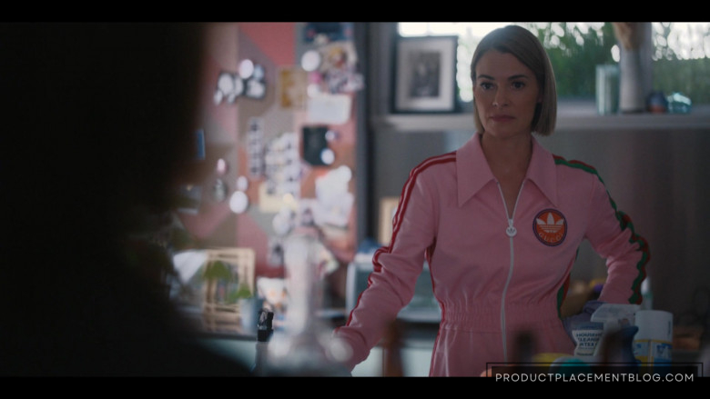 Adidas x Gucci Pink Jumpsuit Worn by Leisha Hailey as Alice Pieszecki in The L Word Generation Q S03E06 (4)