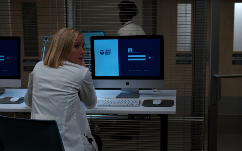 Apple iMac Computers in Chicago Med S08E09 This Could Be the Start of Something New (4)