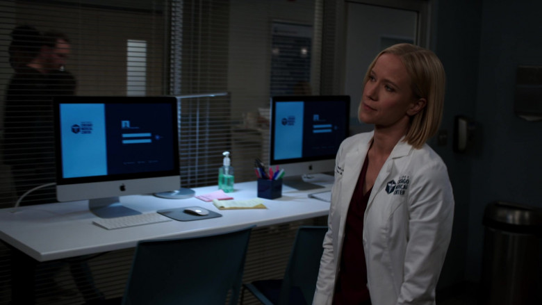 Apple iMac Computers in Chicago Med S08E09 This Could Be the Start of Something New (5)