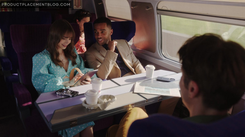 Apple iPad Tablet Used by Lily Collins as Emily Cooper in Emily in Paris S03E06 Ex-en-Provence (2022)