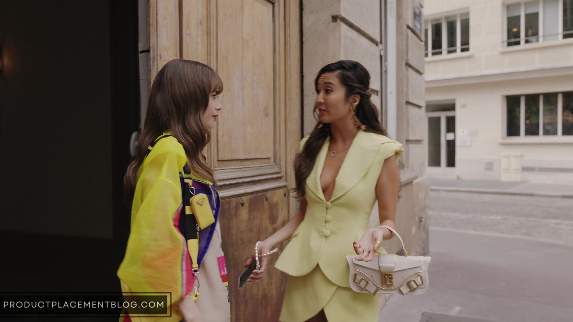 Roger Vivier Rv Fringe Bag Mini worn by Mindy Chen (Ashley Park) as seen in  Emily in Paris (S02E07)