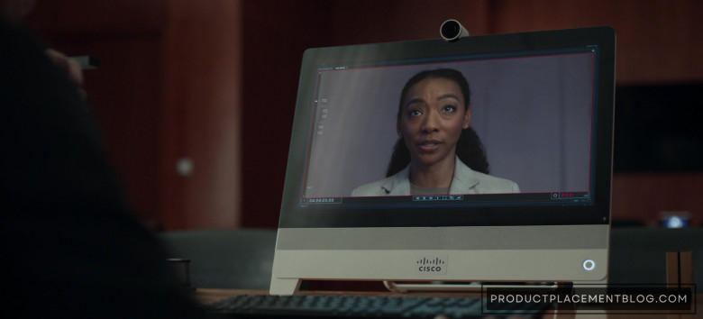 Cisco Webex DX80 Desktop Conferencing in Tom Clancy's Jack Ryan S03E04 Our Death's Keeper (2)