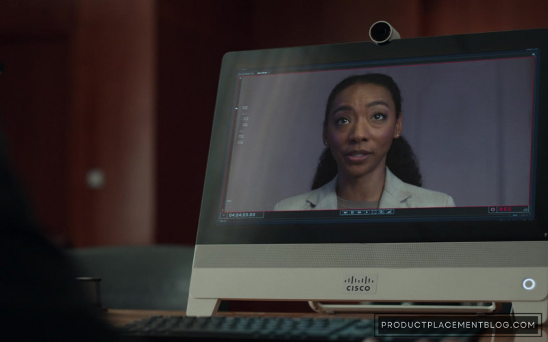 Cisco Webex DX80 Desktop Conferencing in Tom Clancy’s Jack Ryan S03E04 Our Death’s Keeper (2)