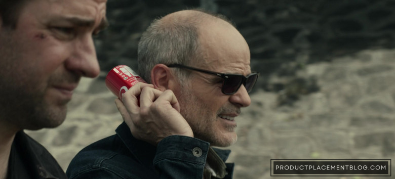 Coca-Cola Soda Can Held by Michael Kelly as Mike November in Tom Clancy's Jack Ryan S03E04 Our Death's Keeper (2022)