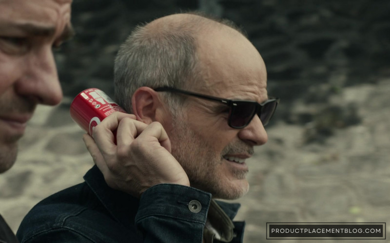 Coca-Cola Soda Can Held by Michael Kelly as Mike November in Tom Clancy’s Jack Ryan S03E04 Our Death’s Keeper (2022)